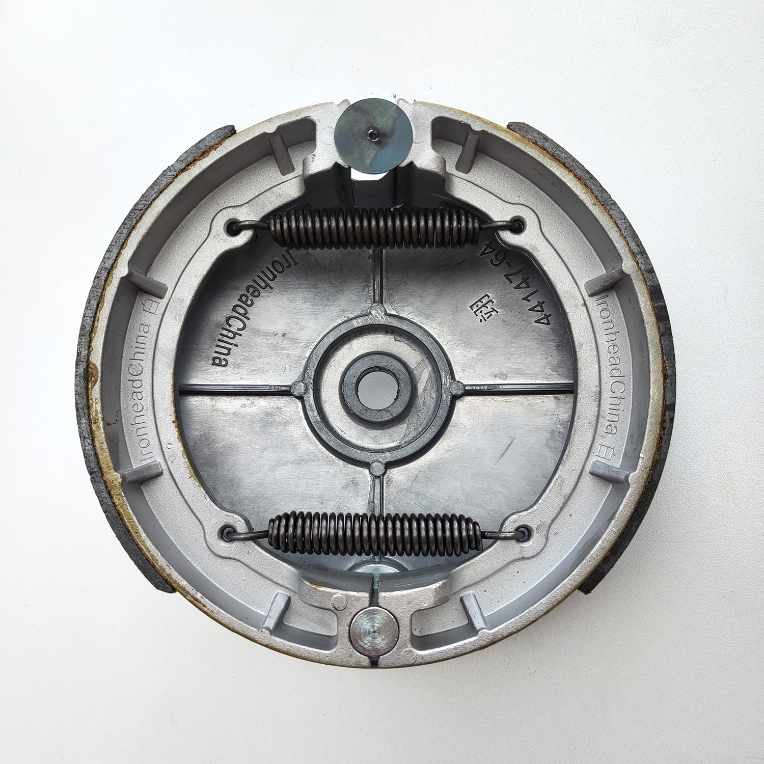 Complete Hamburger Drum Brake Kit For Harley Ironhead Shovelhead Chopper - Image 12