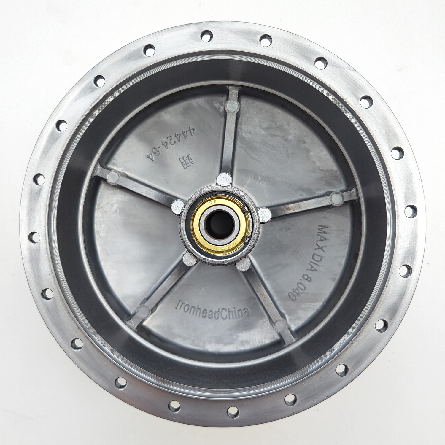 Complete Hamburger Drum Brake Kit For Harley Ironhead Shovelhead Chopper - Image 14