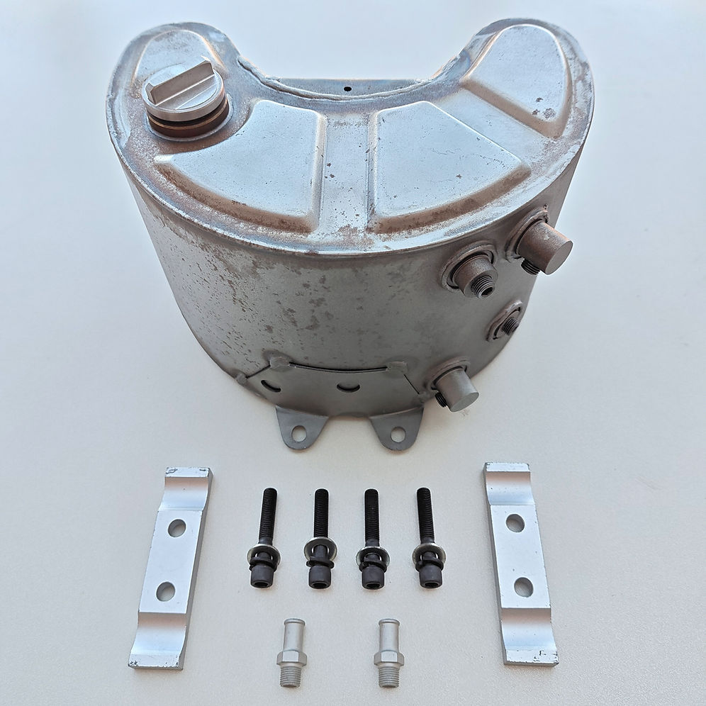 Horseshoe Oil Tank for Ironhead & K Model - Image 4