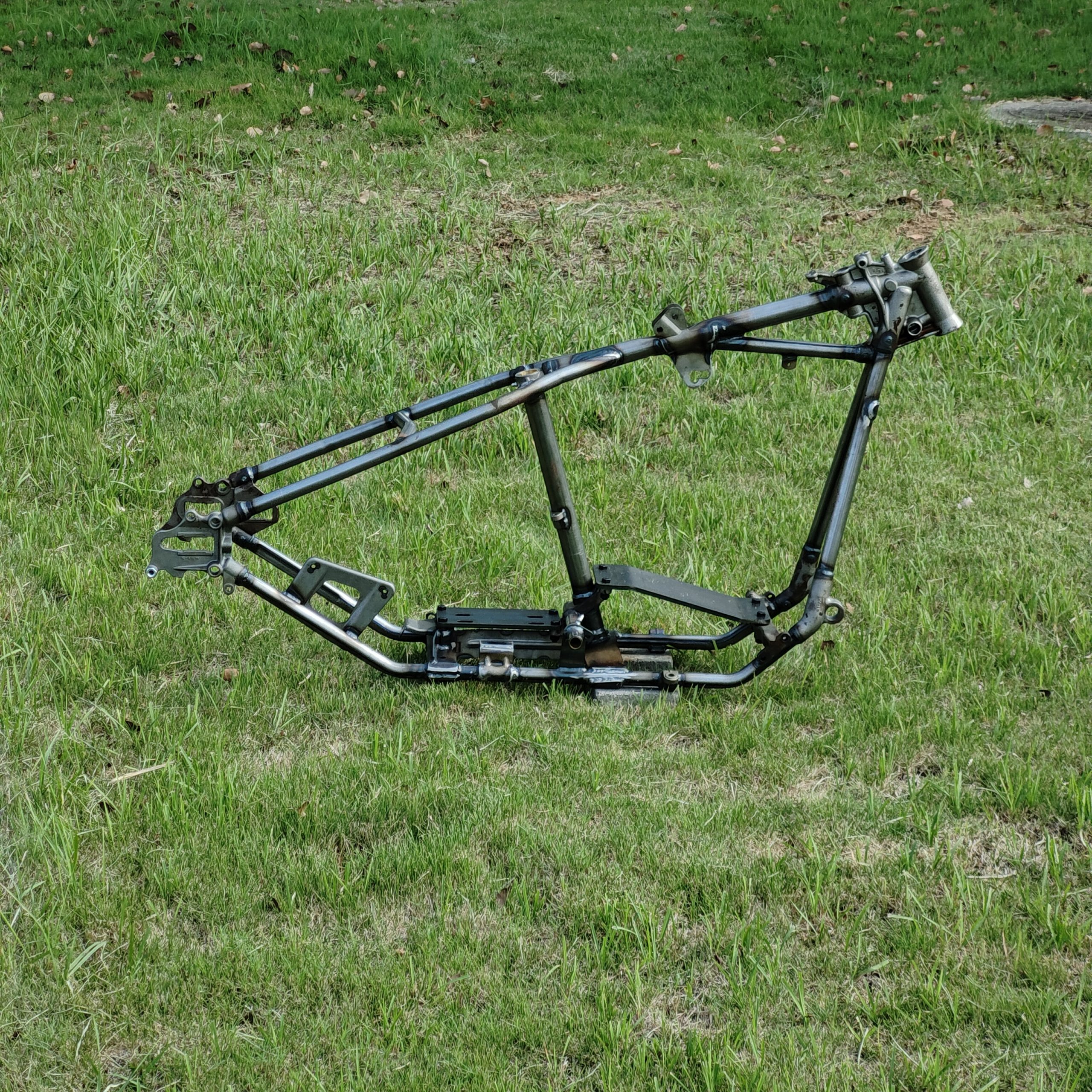 54-57 Straight leg rigid frame for Panhead Knucklehead Shovelhead - Image 13