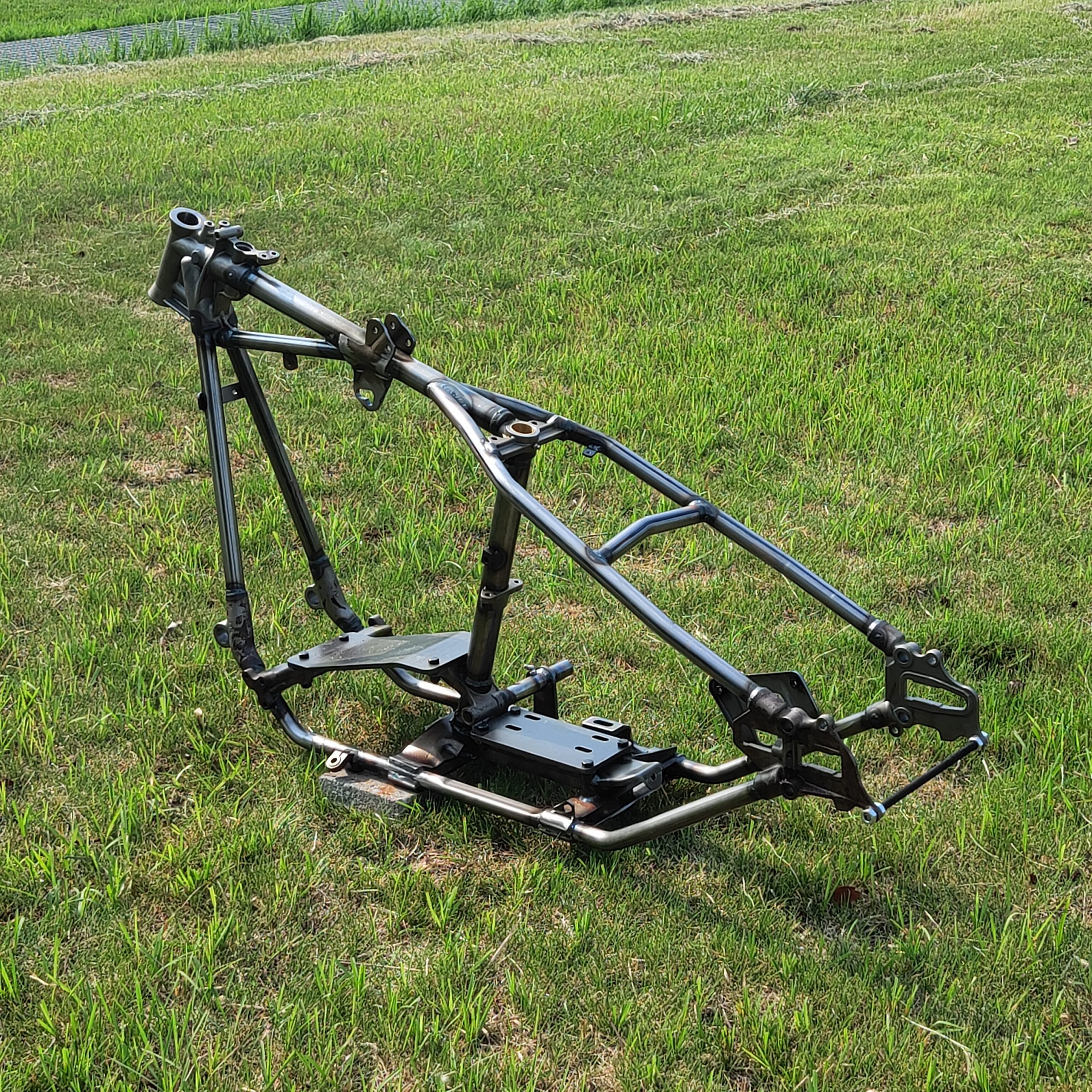 54-57 Straight leg rigid frame for Panhead Knucklehead Shovelhead - Image 14