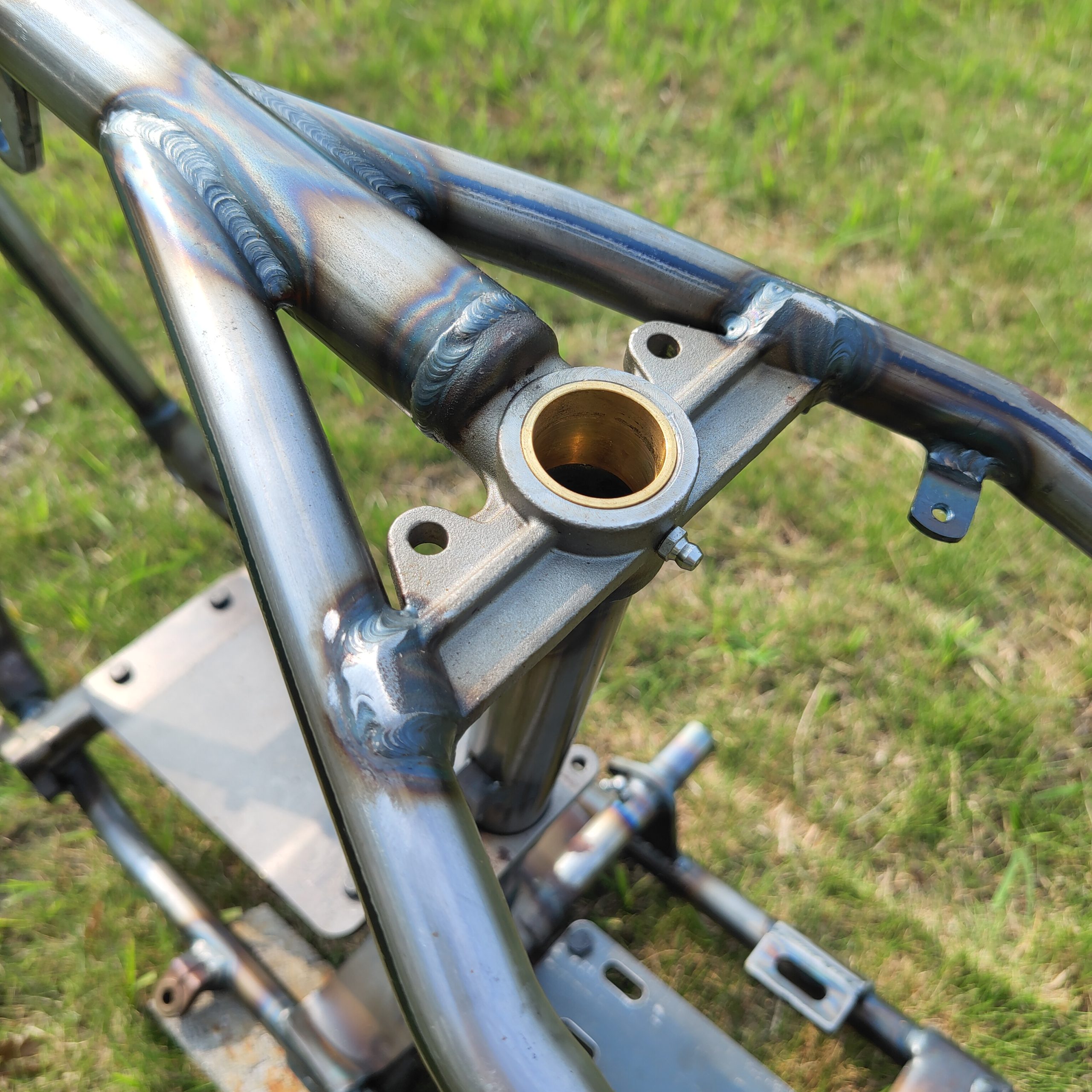 54-57 Straight leg rigid frame for Panhead Knucklehead Shovelhead - Image 7