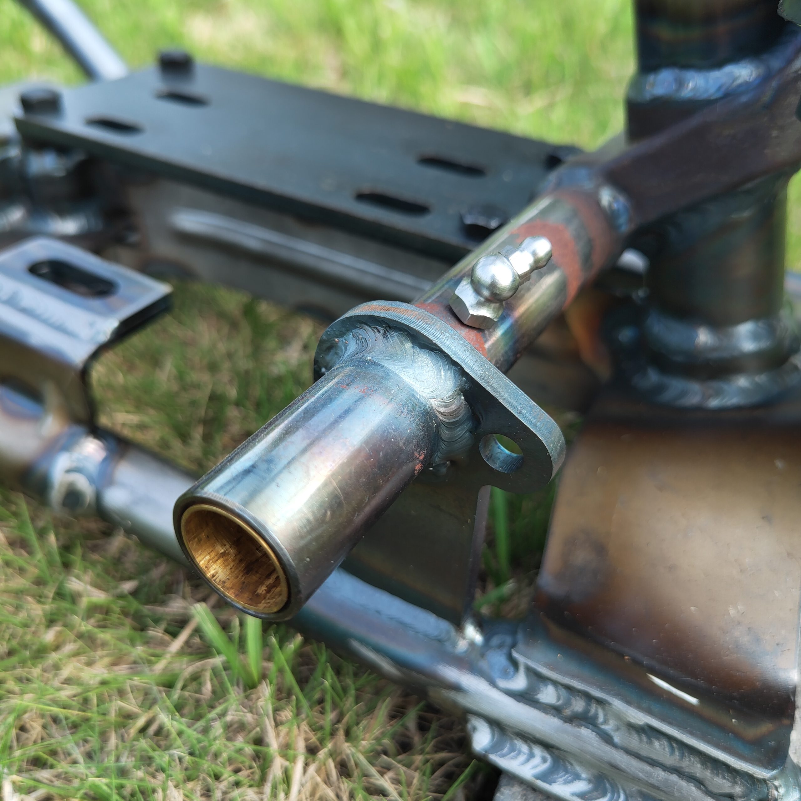 54-57 Straight leg rigid frame for Panhead Knucklehead Shovelhead - Image 15
