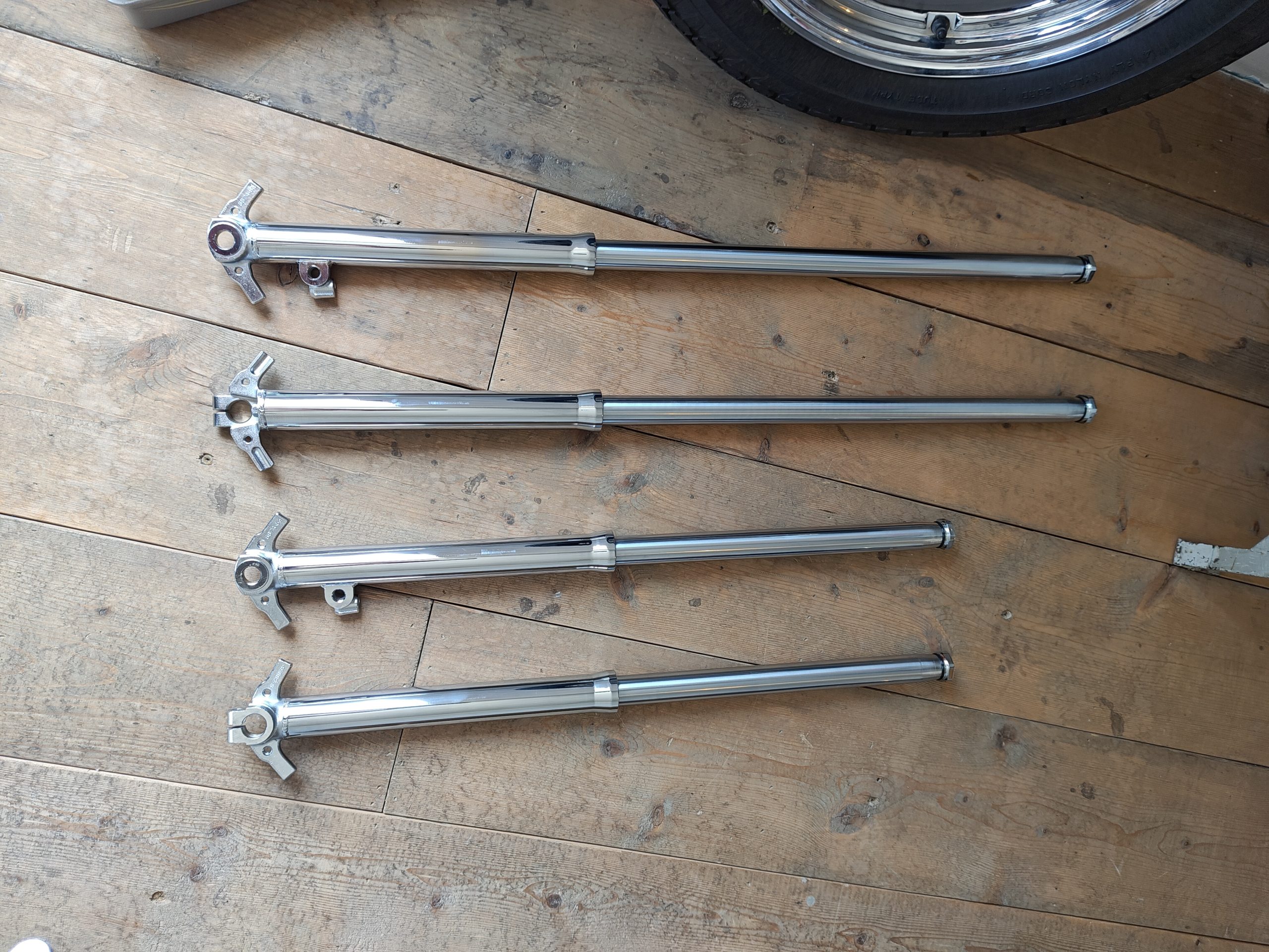 33.4mm Forks For Harley Davidson Ironhead & Chopper - Image 4